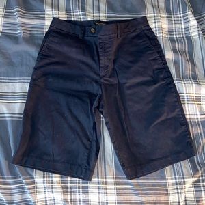 Banana Republic Navy Blue Chino Shorts 30W